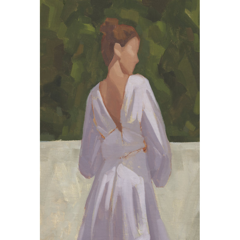 " In The Garden II " by Jacob Green Painting Print, 30" H x 20" W