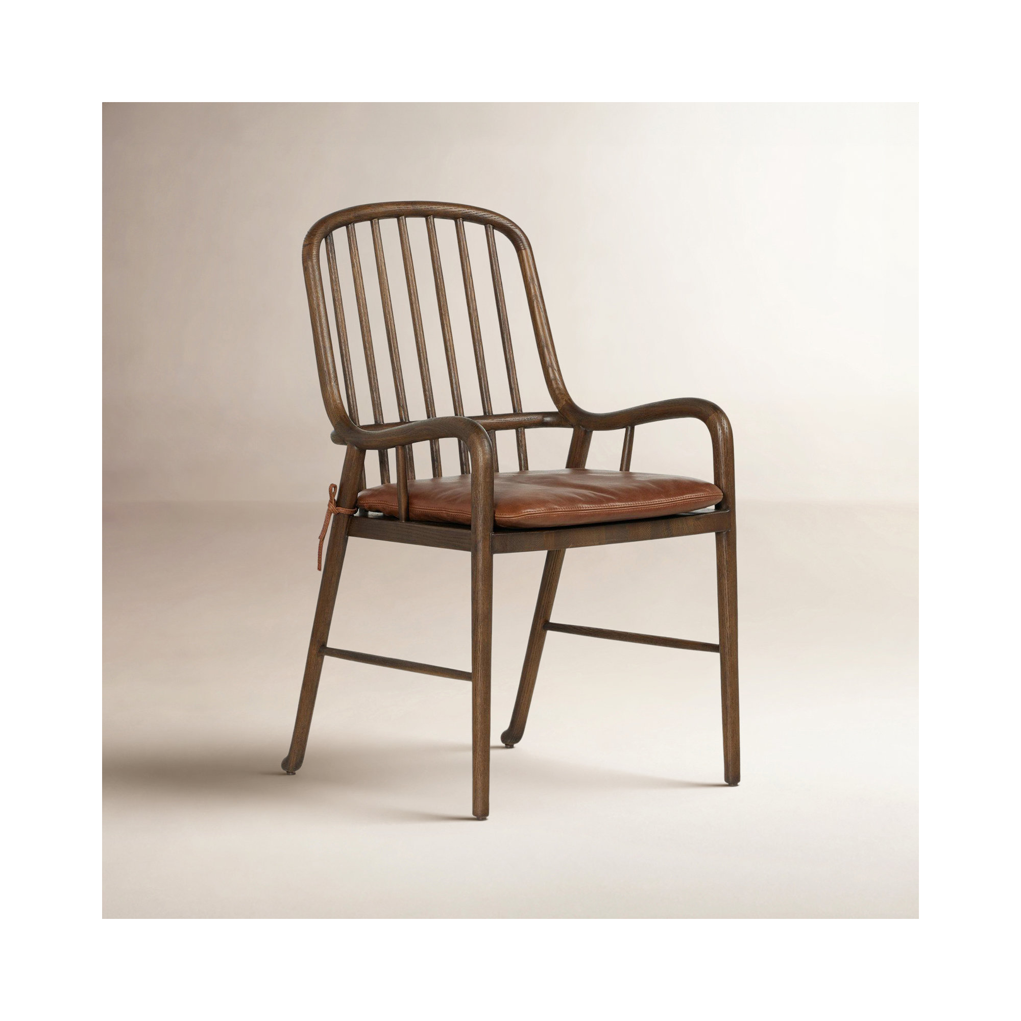 Brenna Dining Chair With Cushion, Dulane Mahogany