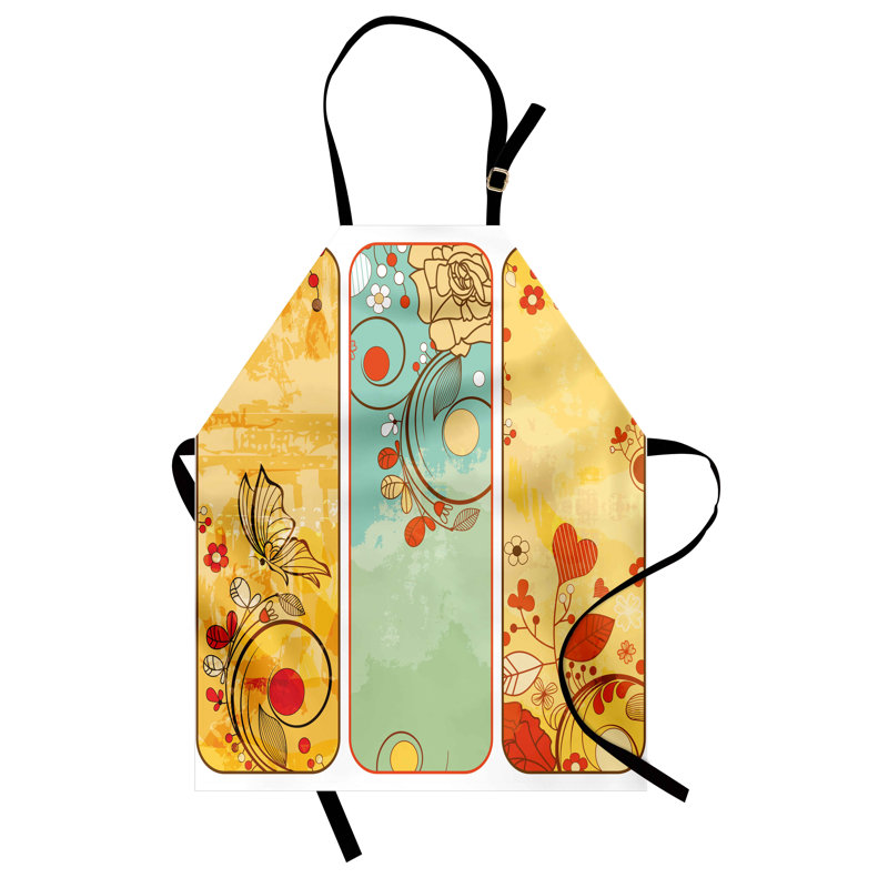 No Pattern Bib Apron
