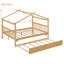 Lit en bois avec couchette-678714859