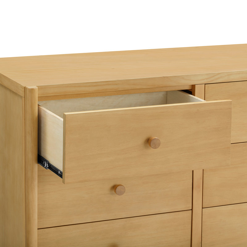 Birdie 6-Drawer Dresser, Honey