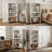 27.5”W 4-Tier Bookcase, Adjustable Storage Shelf for Living Room, Bedroom & Home Office, White-1236309873