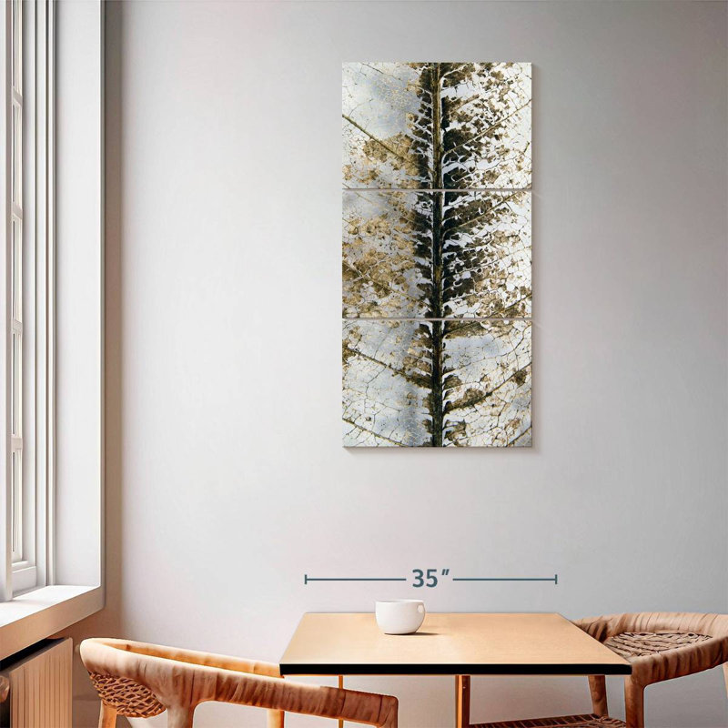 Leaf Structure, 62" H x 30" W