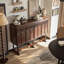 Dark Walnut Solid + Manufactured Wood Sideboard