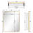 Anaahat Framed Medicine Cabinet Mirror Adjustable-1307788211-1307788210