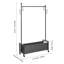 105cm Rolling Clothing Rack