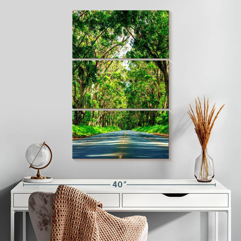 Mehar Tree Tunnel In Kauai, 32" H x 20" W