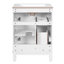 Meuble-lavabo 24 po avec lavabo en céramique-636246924