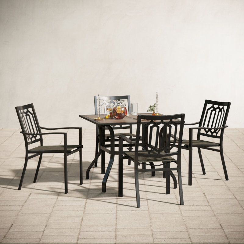 Ensemble de salle à manger rectangulaire pour 4 personnes 37 po Horwich