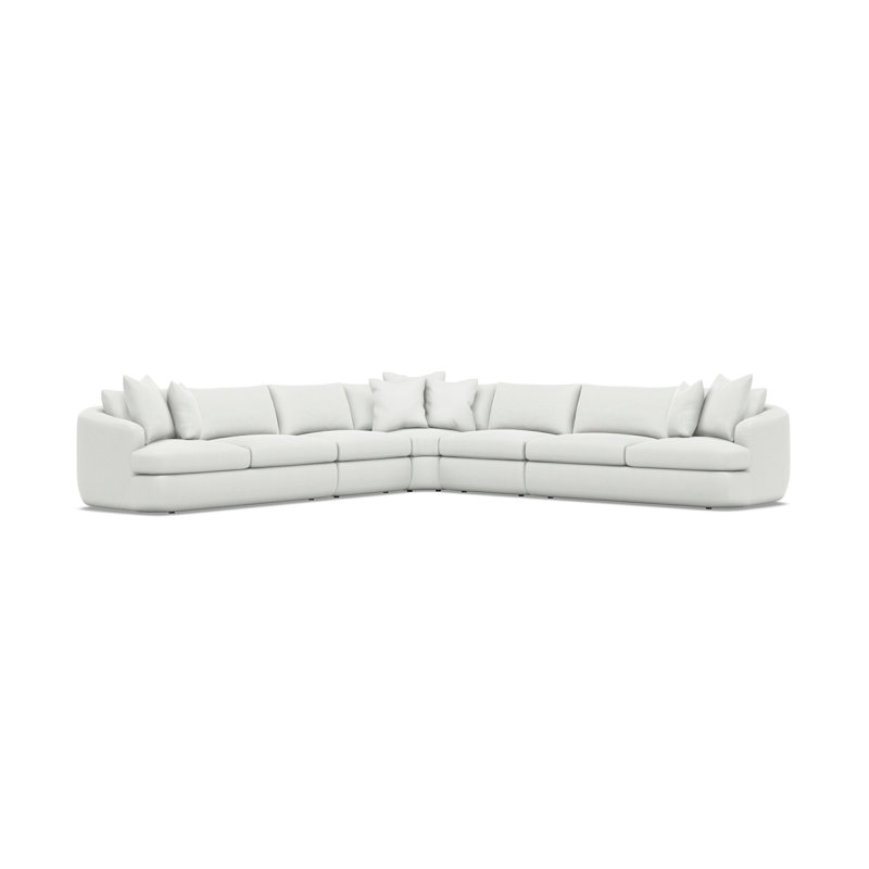 Jules Fabric 5 Pc Sectional, 5555-000