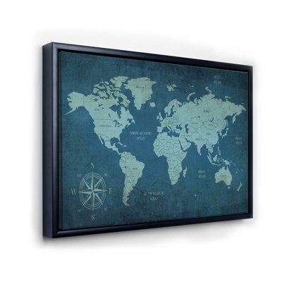 " Slate World Map II "