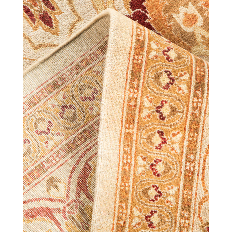 Classic One-of-a-Kind 6' 1" X 9' 2" Hand Knotted Area Rug