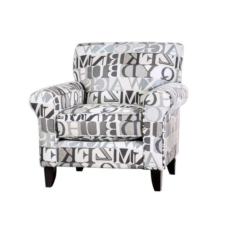 Chaise transitionnelle l 38,4 po, lettres