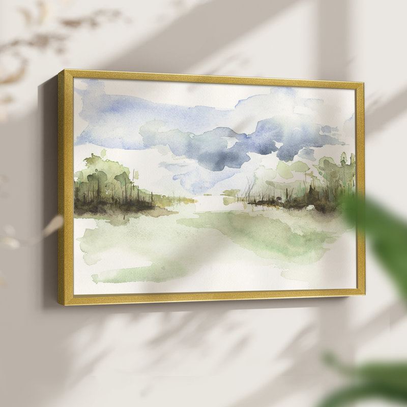 «Brush Thickets II», impression encadrée, H 8 po x l 10 po