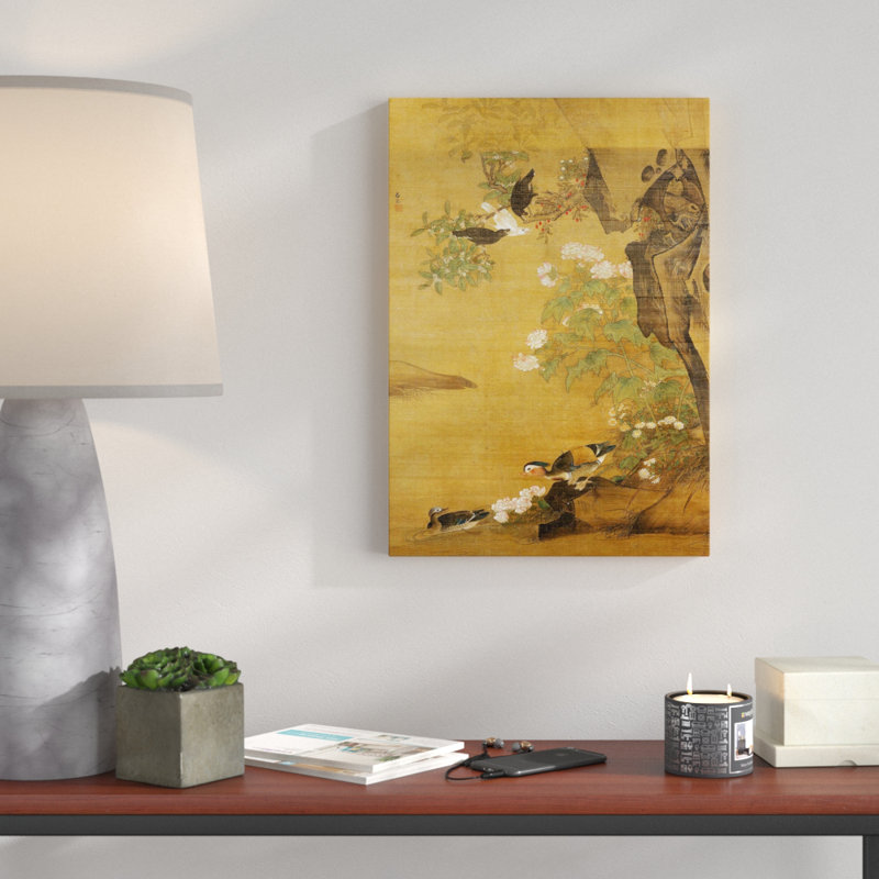 Lu Ji - Wrapped Canvas Painting, 100cm H x 70cm W