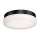 Single Light Glass LED Flush Mount