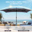 Cemil 400cm X 200cm Rectangular Market Parasol-232402201