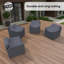 Marindo Swivel Patio Aluminum Chair Covers