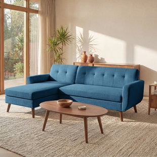 Jadier Upholstered L-Shaped Sectional Reversible