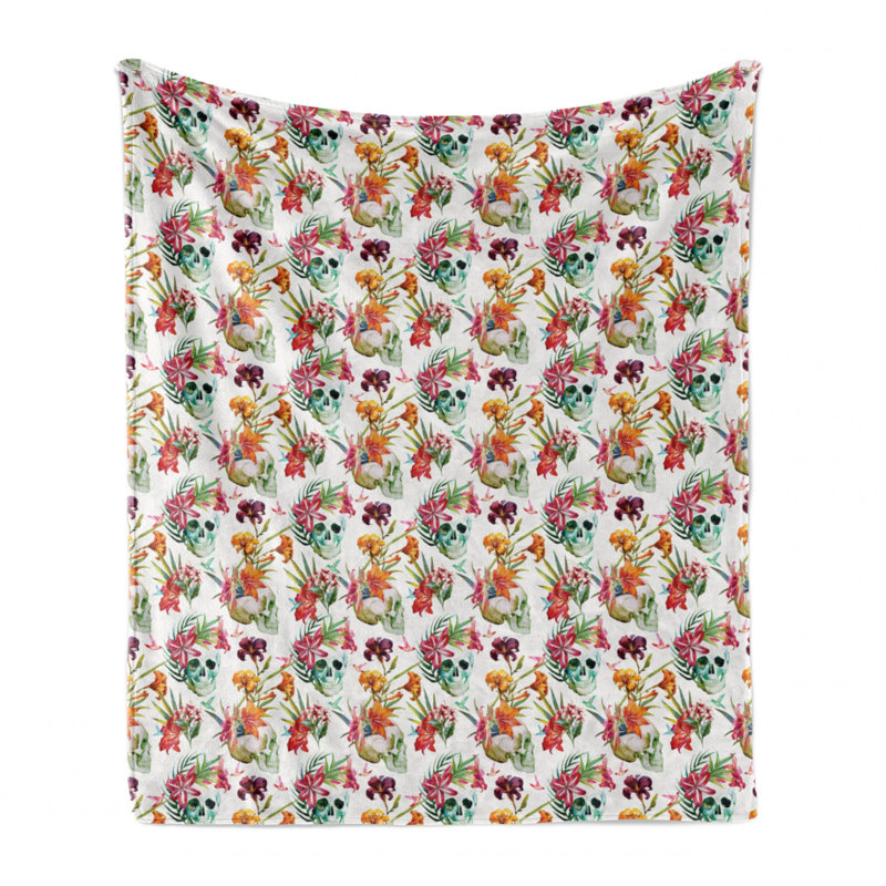 Hand Woven Throw Blanket, 50" W x 60" L