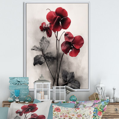 " Red Violets Dreamer I "