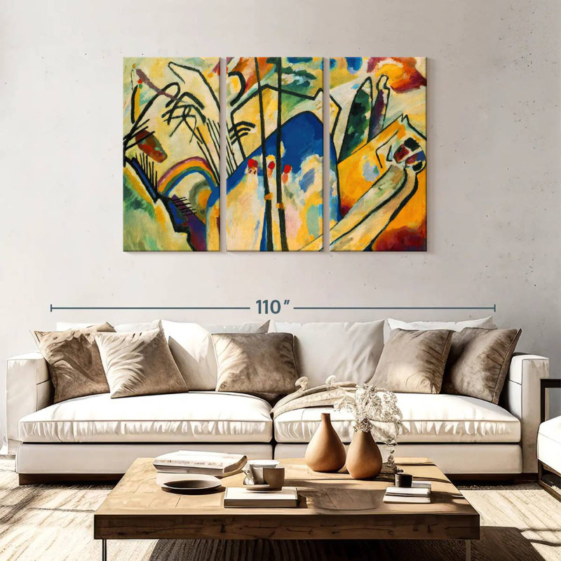 Avery Composition IV, 48" H x 74" W