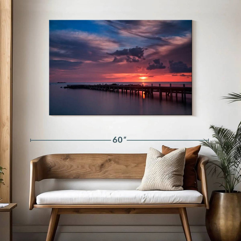 Coucher de soleil Gillard Grand Cayman, H 32 po x l 48 po