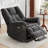 Wajeeh Upholstered Lift Assist Triple Motor Recliner with Massage Heat and Adjustable Headrest-5889396