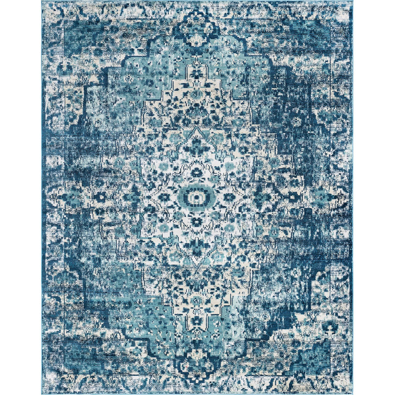 Tapis Endk Ikat Calm, Rectangle 9 pi x 12 pi