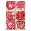 2.1cm Wood Holiday Shaped Ornament