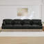 Canapé modulaire en chenille à imprimé léopard avec design ergonomique et assemblage facile-88151120-88151125