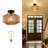 Centerburg Rattan Flush Mount