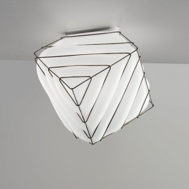 Dado Glass Flush Mount
