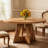 47 Inch Wood Dining Table Round Dining Table-1499528873