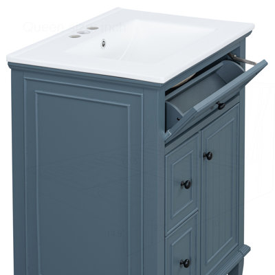 24" Bathroom Vanity with Sink