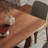 Walnut modern and simple dining table-1816323978