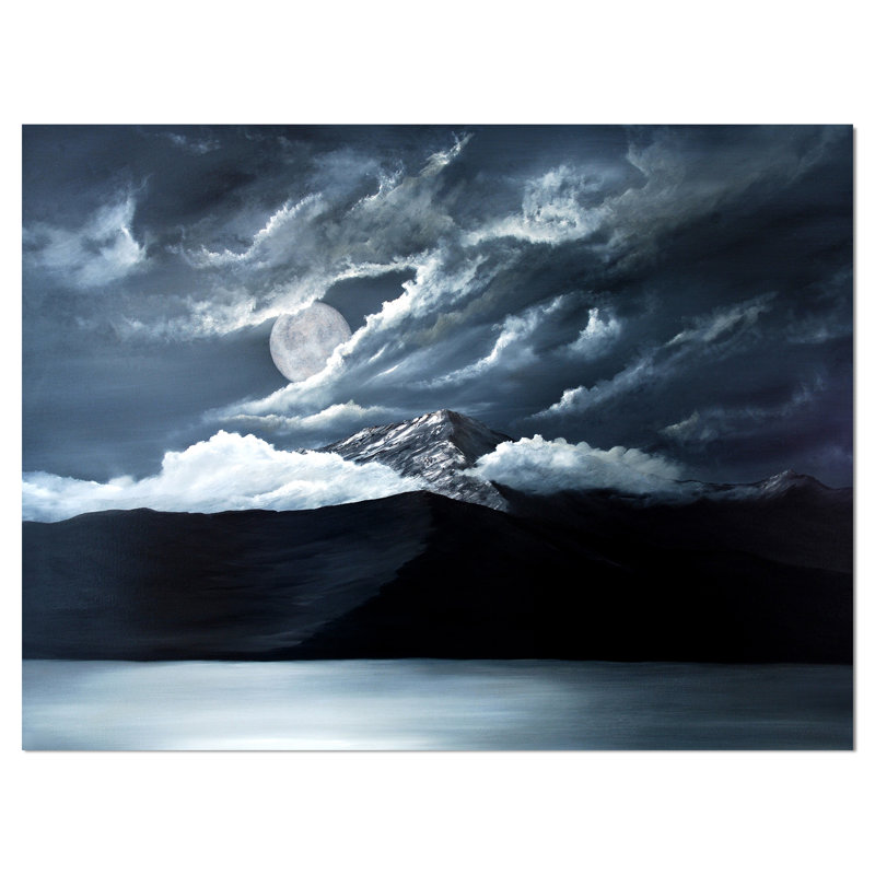 « lake tahoe », reproduction de photo sur toile tendue, H 20 po x l 20 po x P 1 po