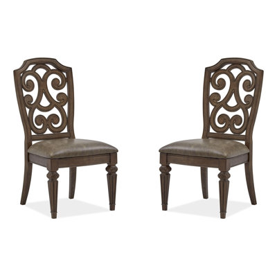 18.75'' H Upholstered Pine Side Chair