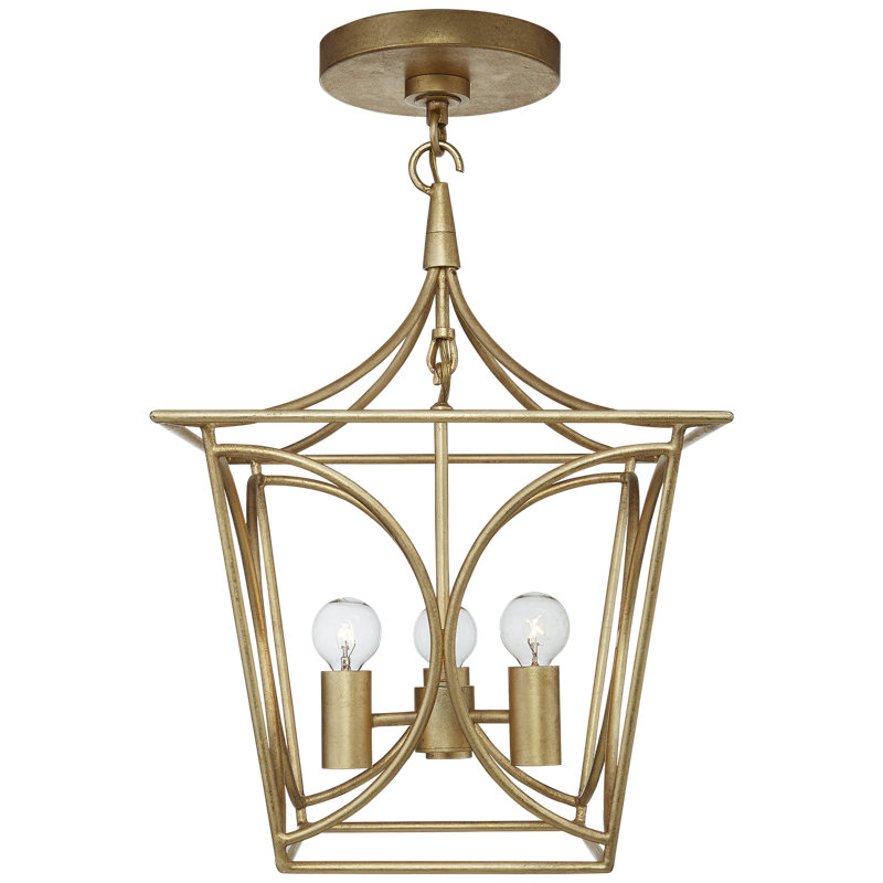 Cavanagh 4 - Light Semi Flush Mount, Gold