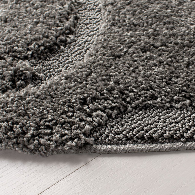 Benedetti Hooked Rug, Square 201 cm, Grey