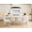 Sunset Key Yes Stool with Solid Wood Frame-950631004-949372418