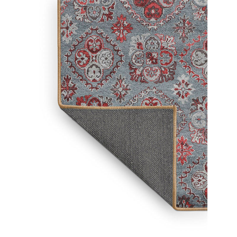Floral Indoor Rug, Rectangle 6' x 9'