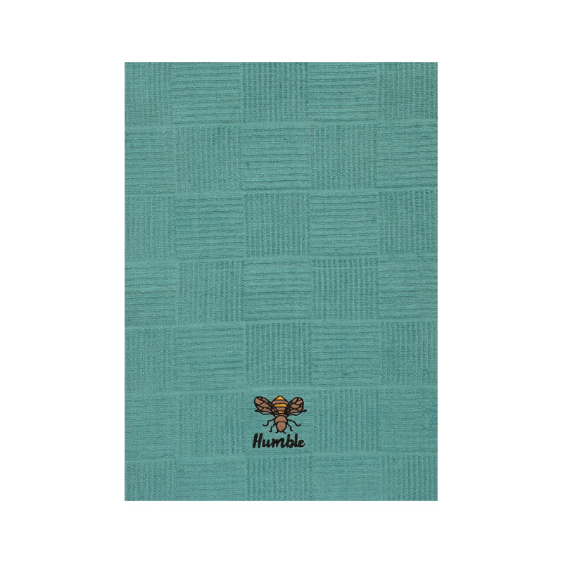 Cotton Jacquard Tea Towel Kitchen Towel, Teal