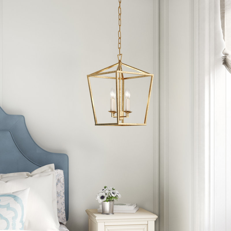 Atis 4 - Light Lantern Pendant, Gold
