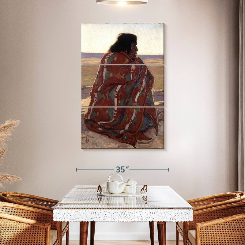 Hopi Man, 50" H x 32" W