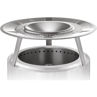 Accessoire de diffuseur de chaleur pour déflecteur de chaleur d'extérieur portatif en acier inoxydable 304 pour accessoires de couvercle de brûleur amovible