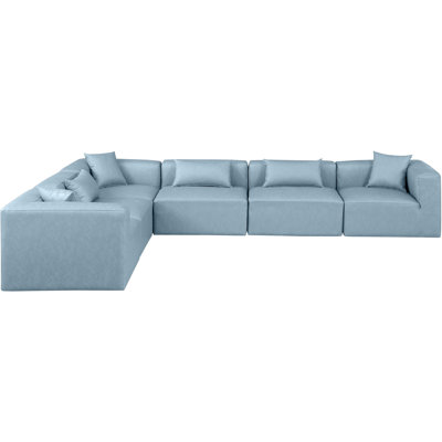 Houswerth Upholstered L-Shaped Sectional Reversible