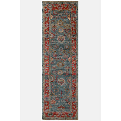 Oriental Area Rug in Green