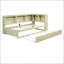 Lit de jour simple avec lit gigogne