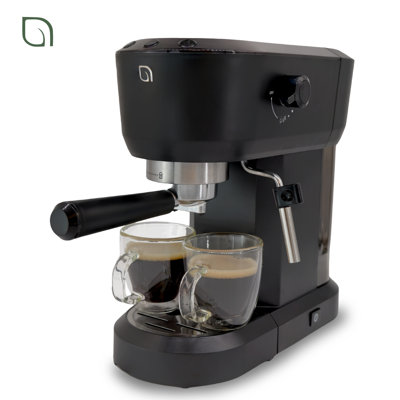 WILLOW Kitchen Espresso Machine with Single Shot and Double Shot Espresso Filter Options - One Touch Activated